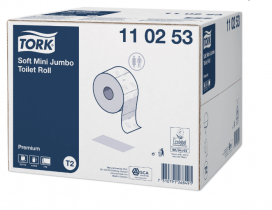 Tork papier toaletowy Mini Jumbo miękki Premium